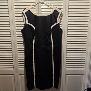 Worthington Sleeveless Black/White Dress